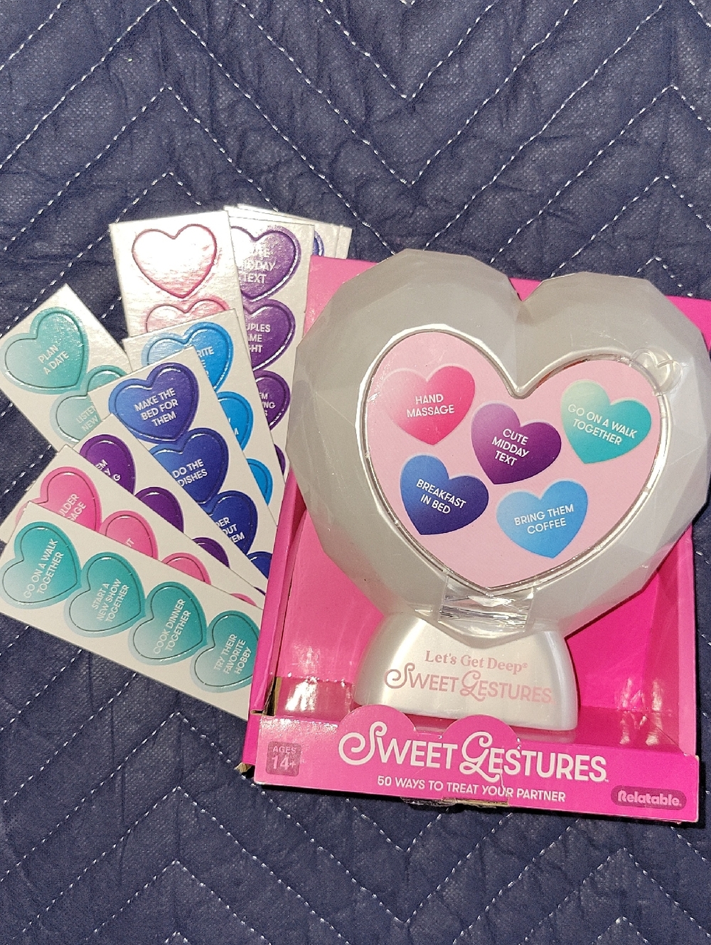 Sweet Gestures Heart Token Date Night Couples Games Gifts Bachelorette Bridal